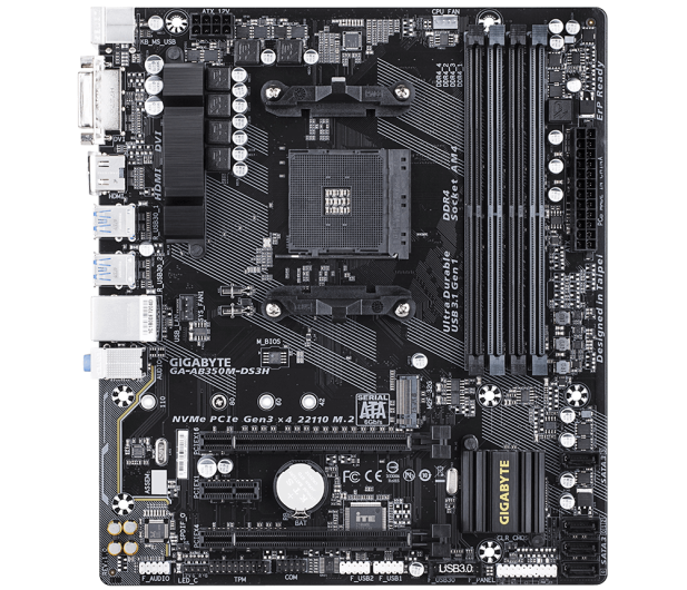Gigabyte GA-AB350M-DS3H - 417715 - zdjęcie 3